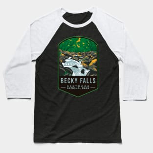 Becky Falls Dartmoor National Park Baseball T-Shirt